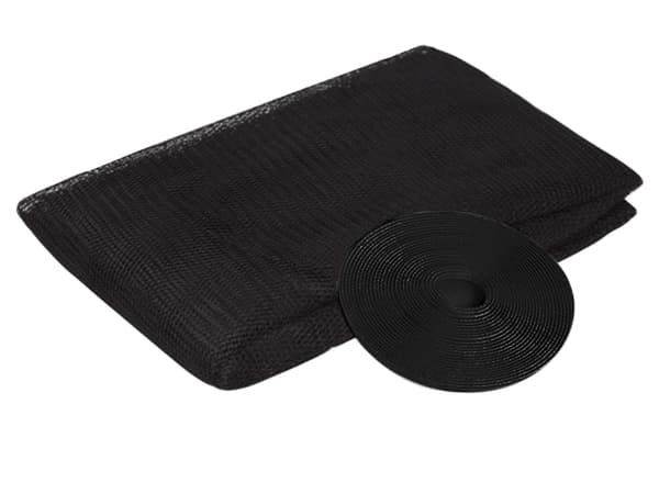 Myggenet til vindue 130x150 sort (96) GAB_A
