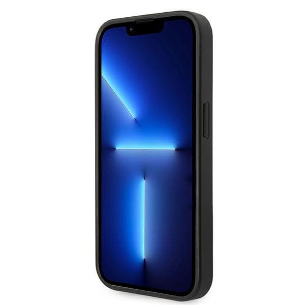 Guess GUHCP14LPSASBBK iPhone 14 Pro 6.1 sort/sort Saffiano-rem