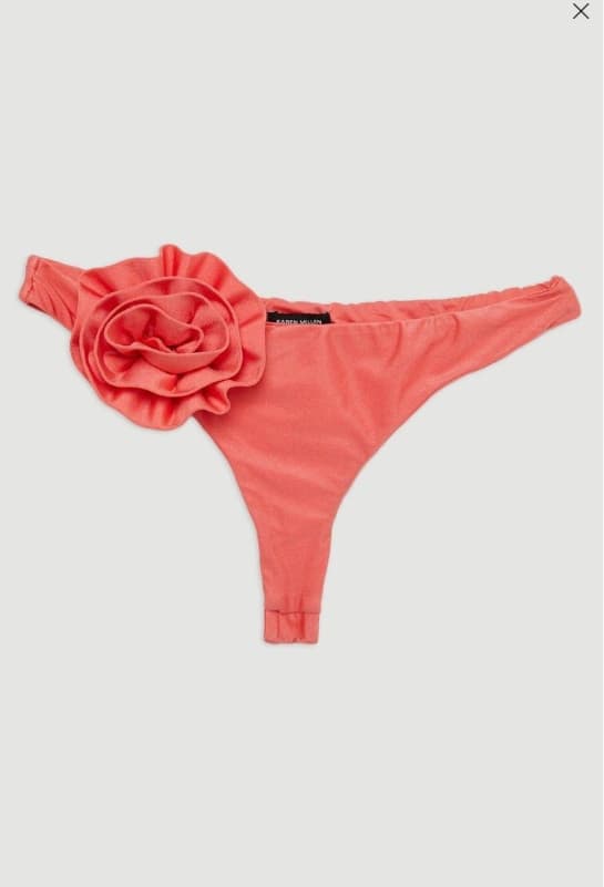 KAREN MILLEN DAME PINK FLOWER BIKINITRUSTE M B1C