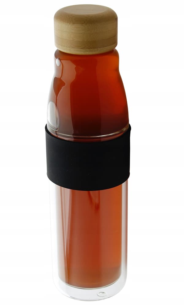 ECO-TERMOVATTENFLASKA I GLAS 450 ml