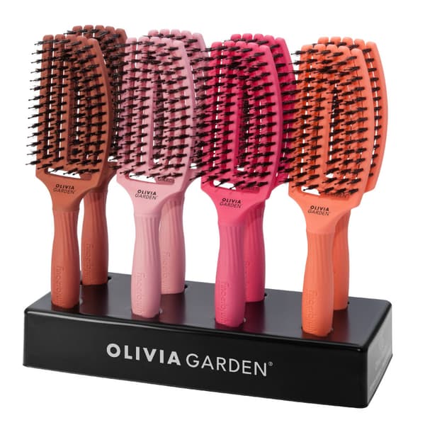 Olivia Garden -sormiharja Blush Hot Pink