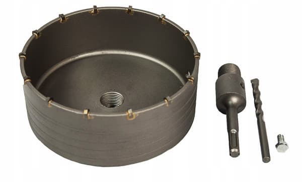 Kernebor 130 mm SDS PLUS Fræser til Beton Krone