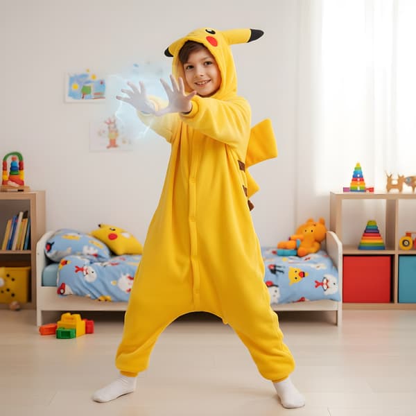 Pokémon Pikachu kigurumi-pyjamas 95-105 cm