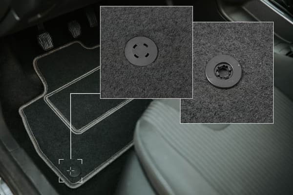 Forreste bilmåtter til Alfa Romeo Spider coupe, cabrio (1995-2005) grafit