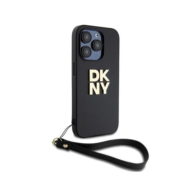 DKNY håndledsrem Stock Logo - iPhone 15 Pro cover (sort)
