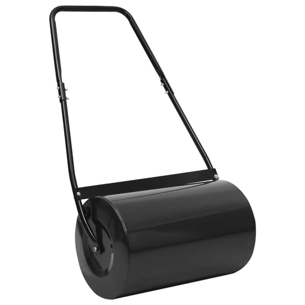vidaXL plænetromle, sort, 63 cm, 50 l