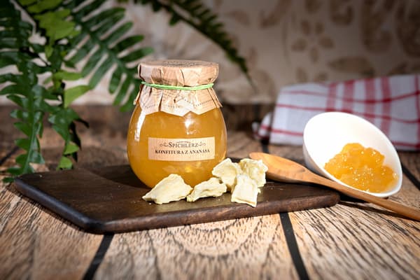 Naturlig ananasmarmelade 300g til te