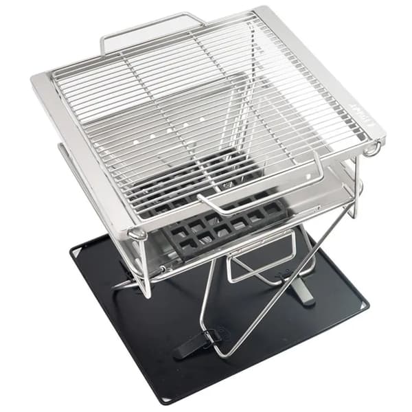 Offlander stor hopfällbar bärbar campinggrill