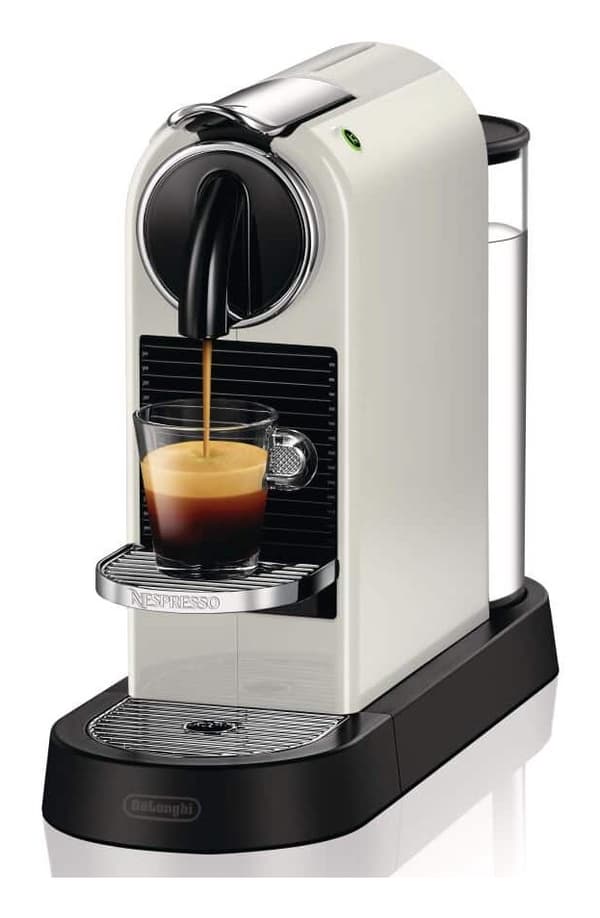 DeLonghi EN167.W Citiz Nespresso-kaffemaskin, 19 bar, vit