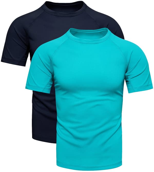 Recea premium bomullst-shirt turkos M