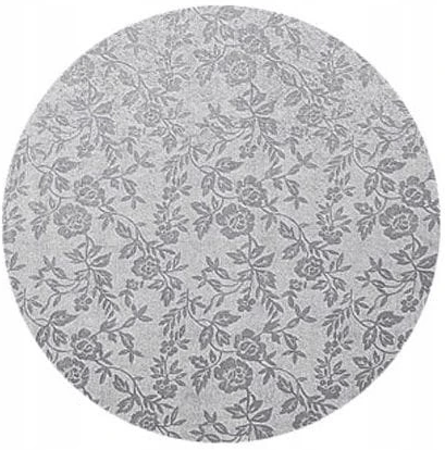 Rund sølvkagebund 20 cm