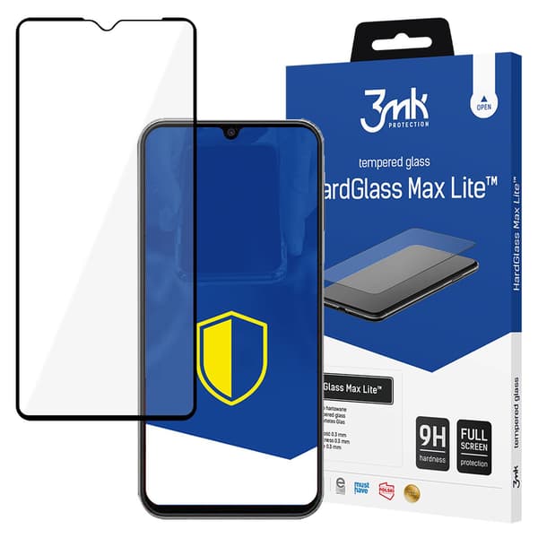 Samsung Galaxy A14 4G/5G - 3mk HardGlass Max Lite Sort