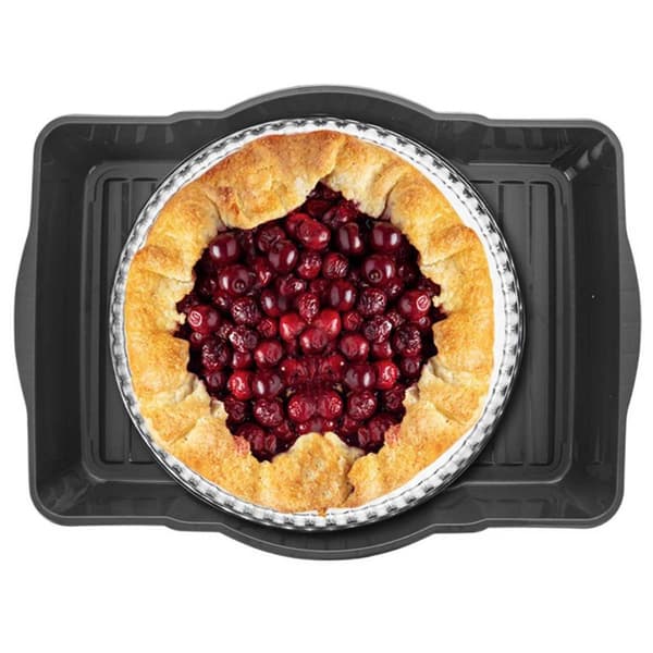 REKTANGULÄR KAK- OCH SNACKBEHÅLLARE 45x35cm 154033
