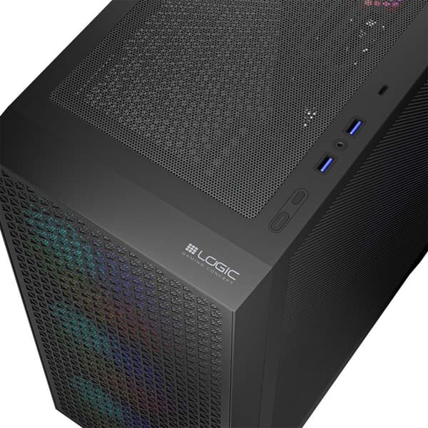 LOGIC DART PRO ARGB MIDI USB TYPE-C -KOTELO, MUSTA