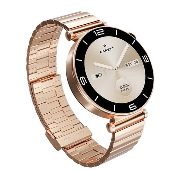 Garett Smartwatch stål roséguld