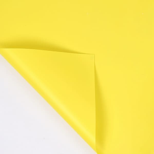 Blomfolie - Gul - Ark 58x58 cm - 20 st
