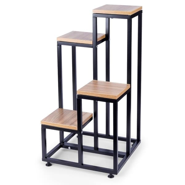 Blomsterstand metal 4-niveauer 69 cm