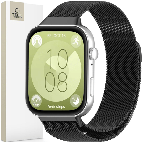 TECH-PROTECT MILANESEBAND HUAWEI WATCH FIT 3 SORT