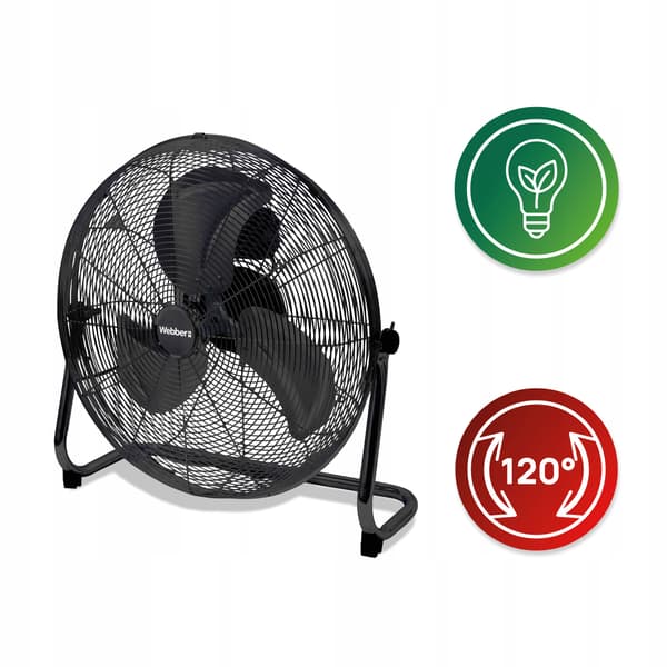 FLÄKT Luftcirkulator GOLV STOR Fläkt 50 cm WEBBER SILENT