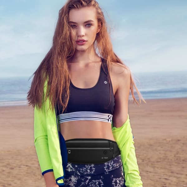 TECH-PROTECT M7 UNIVERSAL SPORT MIDJEVÄSKA SVART