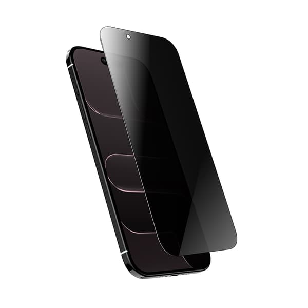 Crong Privacy 3D Armor Glass - Härdat integritetsglas för iPhone Air