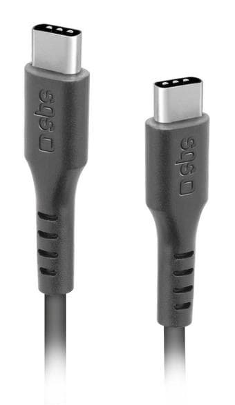 USB-C SBS-kabel 3m sort TECABLETCC3M