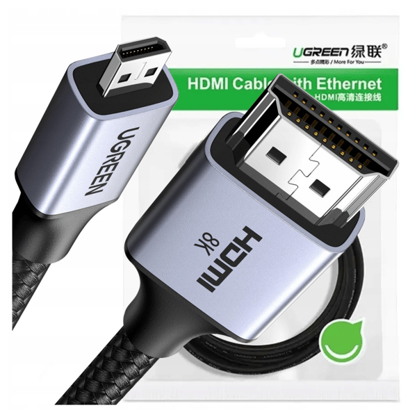 Micro HDMI - HDMI 8K -kaapeli UGREEN HD164 2m