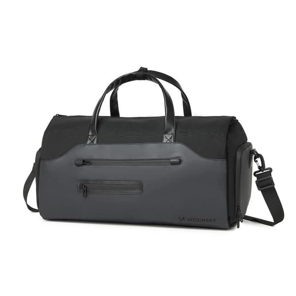 Wozinsky Premium -pukumatkakassi märkätaskulla (45L) - musta