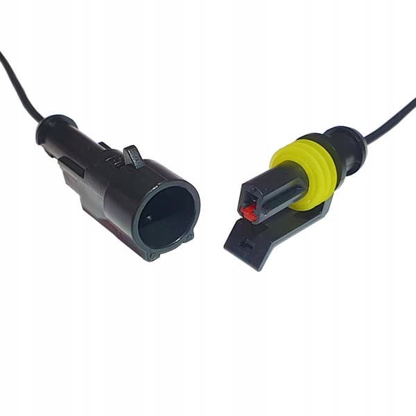 Hermetisk stikforbindelse SUPERSEAL 1 pin 1.5 med bilkabel