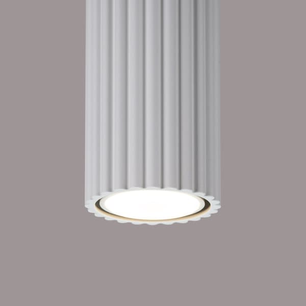 DOWNLIGHT CARBON 1 GU10 VIT ALU SOLLUX SL.1530