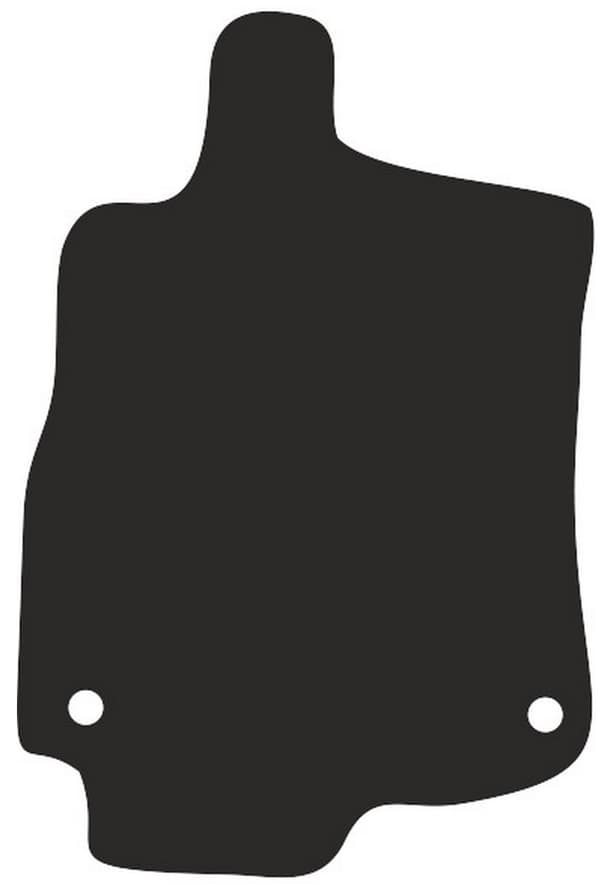 Polyamid førermåtte til Renault Megane III cabrio 2008-2015 med gummibagside