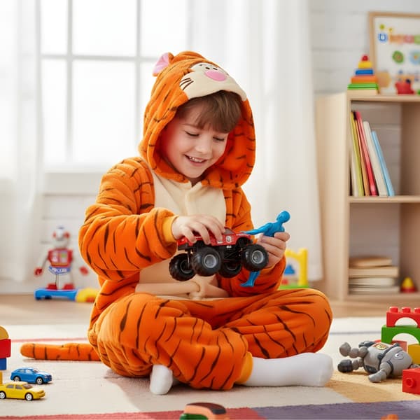 Kigurumi-pyjamas för barn 105-115 cm
