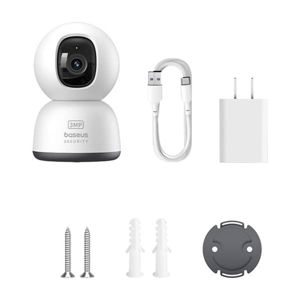 Baseus P1 Lite 2K Indendørskamera (Hvid)