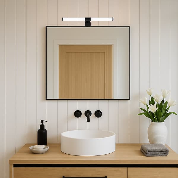 APA IP44 LED-SEINÄVALAISIMEN MUSTA MILAGRO ML2252