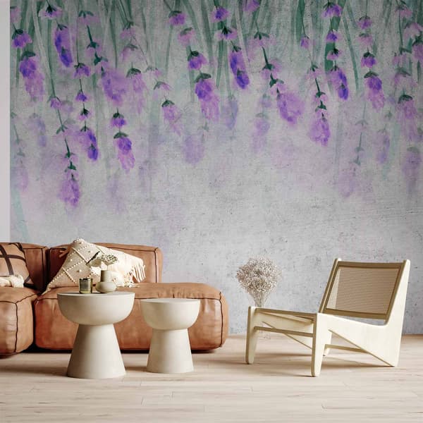 Fototapet - Lavendel åndedræt - anden variant