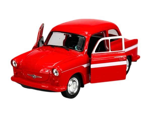 WELLY TRABANT P50 / P60 PUNAINEN 1:34 43863