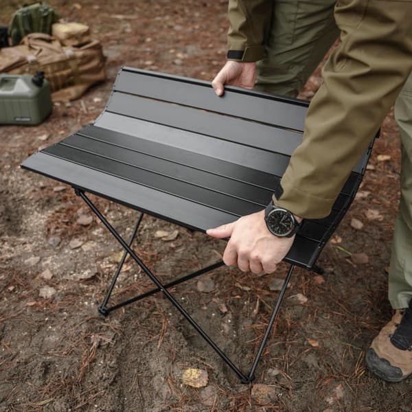 Offlander foldbart campingbord i aluminium