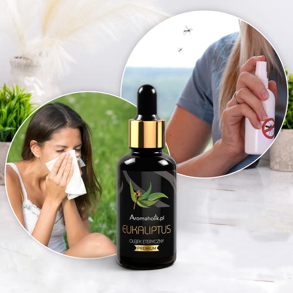 Naturlig eukalyptusolja ECO för diffusor och luftfuktare 2 x 30 ml