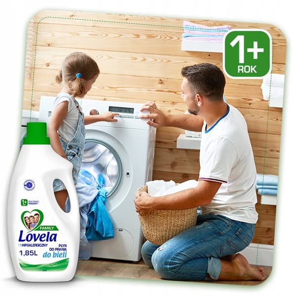Lovela Family Vaskevæske White 1,85L