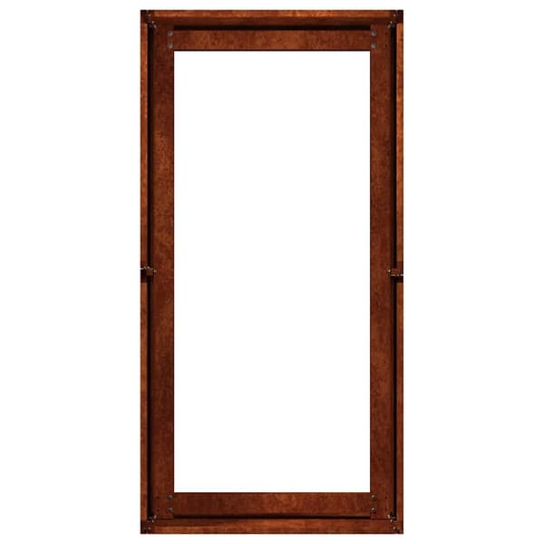 vidaXL rusten urtepotte 40x80x40 cm rustfrit stål