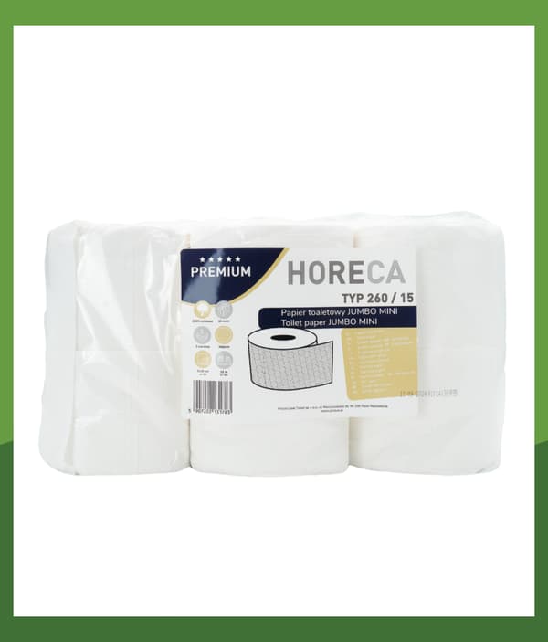 Toalettpapper 3w cellulosa Horeca 28m 12 stycken
