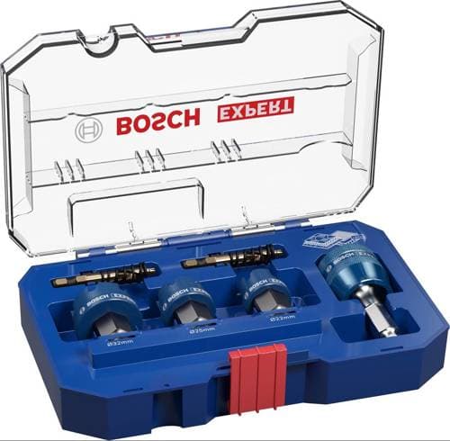 BOSCH HULSAVSÆT TIL PLAER I HÅRDPLÅD 6 DELE EXPERT