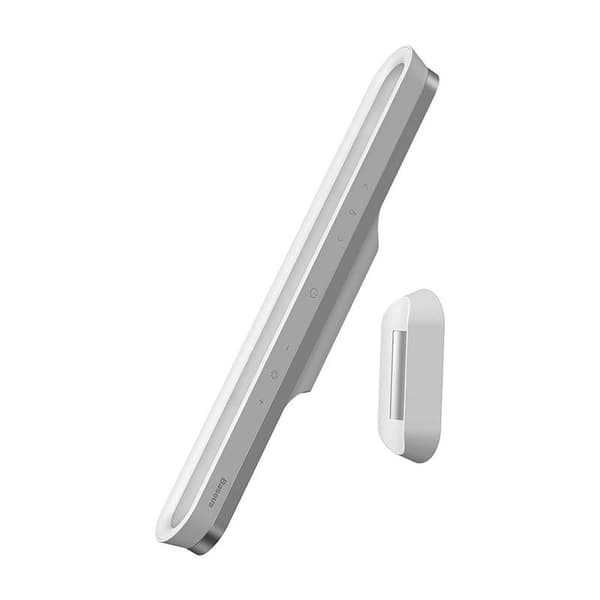 Baseus Magnetic Stepless Pro Magnetisk Lampe med Touchpanel (Hvid)