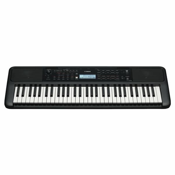 Yamaha PSR-E383 Keyboard, 61 Tangenter, Sort, Med Metronom