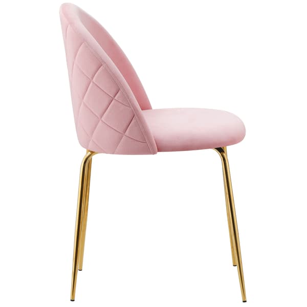 Fargo Gold Velvet Pink -tuoli