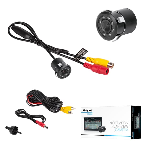 Bakkamera natilstand 12V IR LED IP67 Peiying