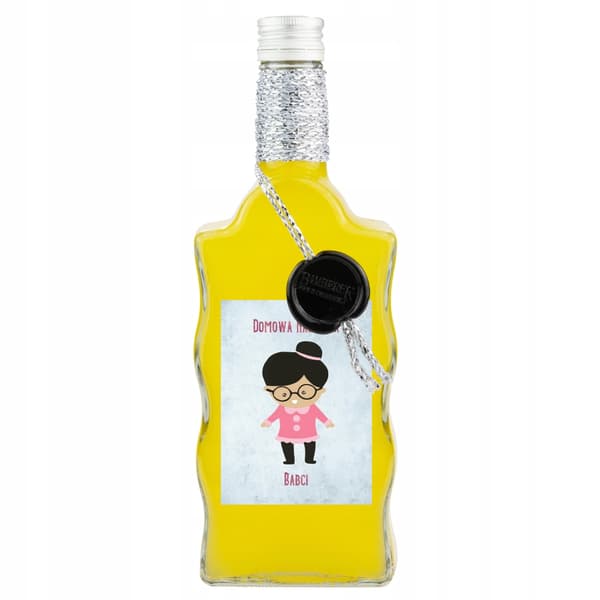 Wave-flaska 500 ml present till mormor och morfars dag Flaskor för tinkturer