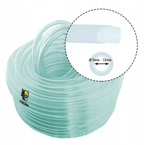 PVC-bensin- och oljeslang 8mm 1m