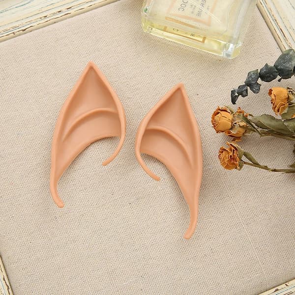 Alv-älvöron Cosplay-pannband ljus 10 cm