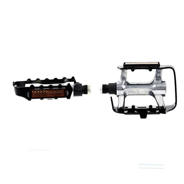 XLC MTB PD-M03 Plattformspedaler, 9/16" Svart och Silver